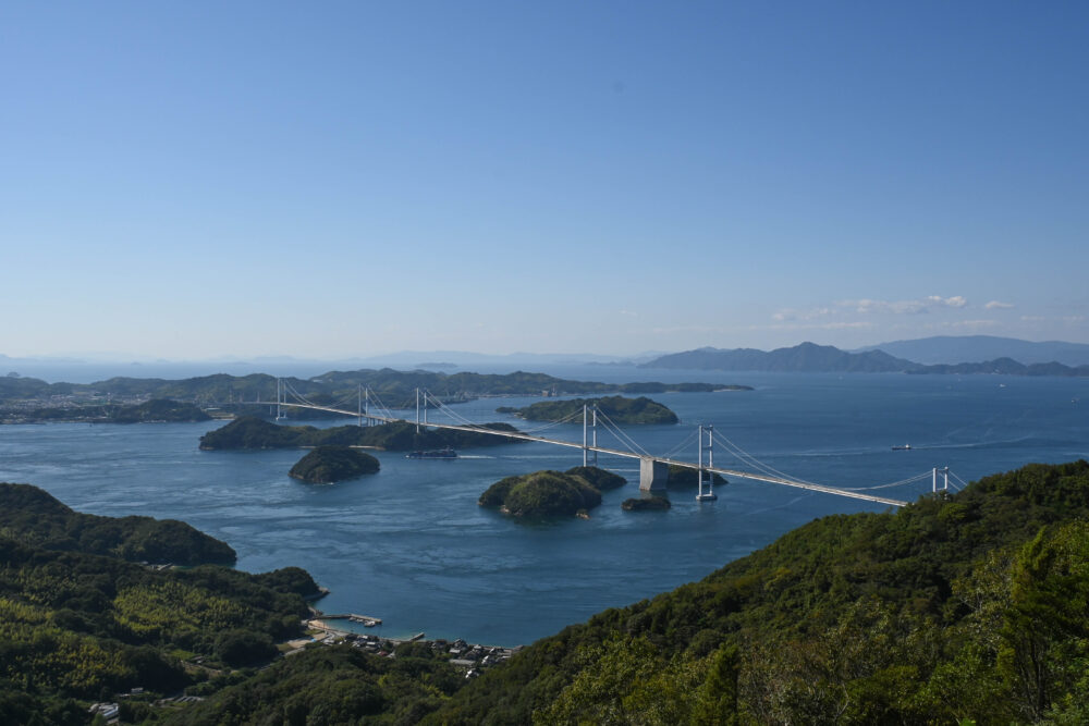 しまなみ海道　来島海峡大橋